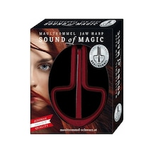 Musik Schwarz Joy Jaw Harp No:12 Kırmızı Ağız Kopuzu : 85mm Artnr10035