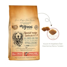 Mydog Az Tahıllı Somon Balıklı Büyük Irklar İçin Köpek Maması 12k