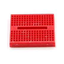 Yapışkanlı Mini Breadboard Küçük Breadboard Syb 170 Kırmızı
