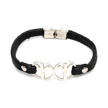 Çelik Bileklik No22 Siyah