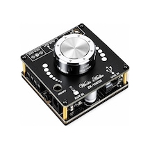 Zk-1002m 2x100w Bluetooth 5.0 Usb Aux Stereo Amfi Modülü Ses Kontrollü