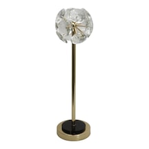 T.concept Dekoratif Zarif, Parlak, Cam Kristalli Dekoratif Obje Gold 53 Cm
