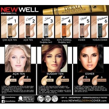 New Well Derma Cover Make-Up Porselen Makyaj Kapatıcı Fondöten 3