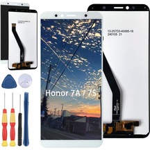 Huawei Uyumlu Honor 7s Lcd Dokunmatik Ekran Çıtasız Beyaz