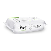 Sleepy Natural Yenidoğan Islak Havlu Mendil Plastik Kapak 90'Lı
