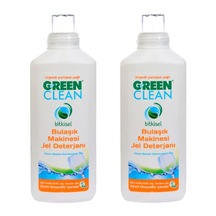 U Green Clean Organik Portakal Yağlı Bitkisel Jel Bulaşık Makinesi Deterjanı 2 x 1 L