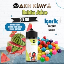 Bubba Juice Dıy Kit Karpuz Sakız Gıda Aroması %20 Oranda Aroma İçerir Hazır Değildir 100 Ml