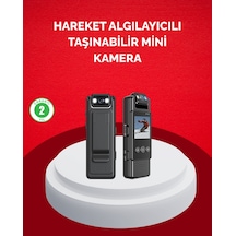 Mini Kamera 1080p Full Hd Taşınabilir Güvenlik Ve Kayıt Cihazı