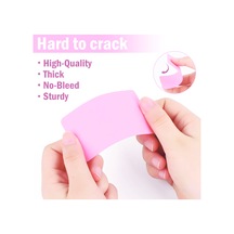 Boş Kelime Kartları 5x8 Cm - 50 Adet Oval Kenarlı Tabu &amp Not Kartları - Mavi