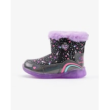 Skechers Illumi - Brights 302656n Bklv Kız Çocuk Siyah Işıklı Bot Karışık