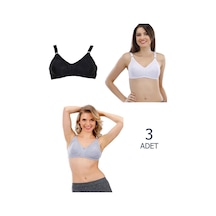 Liza Iç Giyim Kadın Penye Toparlayıcı 3'lü Paket Yeni Sezon Karışık