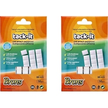 Brons Tack-It Beyaz Hamur Yapıştırıcı 50 G - 2 Adet