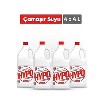 Hyper Hypo Çamaşır Suyu 4000 Ml - 4 Lü Paket Diğer