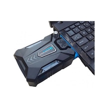 Coolcold K27 Tek Fanlı 17" Vakumlu Taşınabilir Laptop Soğutucu