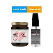 Mr. Love Erkeklere Çok Özel Doğal Macunu 250 Gr & Mr. Love Uzun Süreli Sprey