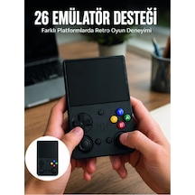 Lcd Retro Oyun Konsolu Tv Bağlantı Destekli Çift Analog Joystick El Tipi Konsol