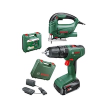 Easyımpact 18v-40 Akülü Vidalama Tek Batarya 2 Ah Ve Pst 650 Dekupaj Testere İkili Set