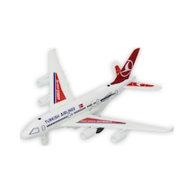 Sesli ve Işıklı Oyuncak Yolcu Uçağı Oyuncak Uçak Airbus