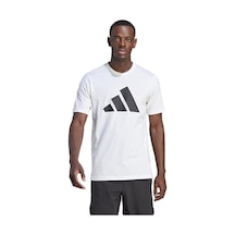 Adidas Tr-es Fr Logo T Erkek Antrenman Tişörtü Im4373 Beyaz 001