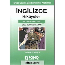 Otuz Dokuz Basamak-İngilizce Hikayeler Derece 4 Kitap 4- Fono Yayınları