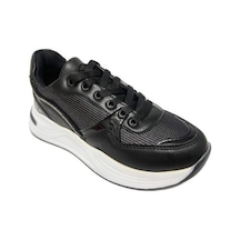 Zabina 1011-24 Trend Fashıon Sneaker Kadın Ayakkabı Siyah