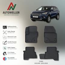 Ford Escape 2013-2019 Uyumlu Havuzlu Oto Paspas