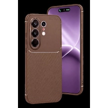Camon 50 Pro 5g Auto Focus Karbon Kapak - Kahverengi Bz8683140947040