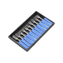 Schulzz Tungsten Ahşap Oyma 10 Adet Gravür Matkap Ucu Seti