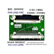 Lcd Panel Flexi Repair Kart Fhd Lvds To Fpc Lg İn Sam Out Qk0804c