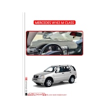 Mercedes W163 M Classtorpido Koruma Halısı Kırmızı Kenar