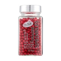 4 Mm Yakut Boncuk Şeker 250 G Küçük Taneli Pasta Ve Tatlı Dekor Şekeri