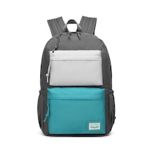 Smart Bags Sırt Çantası Okul Boyu Laptop Gözlü 3155 Koyu Gri