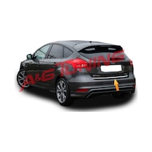 Ford Focus 3 Hatchback Krom Bagaj Alt Çıta Formlu 2015-2017 ve Ar N11.1098