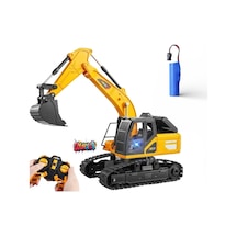 Uzaktan Kumandalı Şarjlı Işıklı 5 Kanallı Excavator Kepçe Dozer