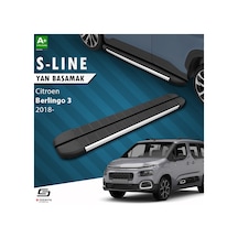 S-Dizayn Citroen Berlingo 3 Uzun Şase S-Line Aluminyum Yan Basama