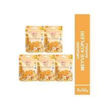 5'li Organik Mangolu Meyve Küpleri 5 X 30 Gr