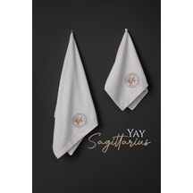 Varol %100 Microcotton Üst Kalite Havlu Seti Burç Nakışlı Yay-standart Yay