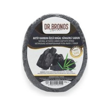 Dr. Bronos Aktif Karbon Özlü Doğal Süngerli Sabun 135 Gr