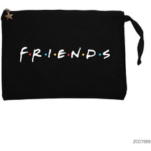 Friends Logo Clutch Astarlı Cüzdan El Çantası