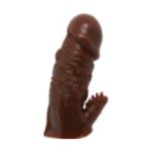 Lilitu Shop Klitoral Uyarıcılı Tırtıklı Damarlı Penis Kılıfı