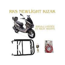 Rks Newlight Kızaklı Kurye Paket Çanta Demiri