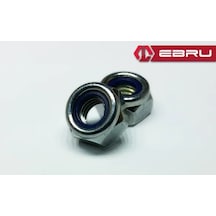 Altıköşe Fiberli Somun M8 - 10 Adet 10 CM
