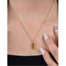 Çelik Gold Renk Külçe Kolye Kadın Juping Zincir 50-55 Cm Şık Ve Parlak Hediye Kolye Çelik Çelik Gold Renk Külçe Kolye Kadın Juping Zincir 50-55 Cm Şık Ve Parlak Hediye Kolye Çelik
