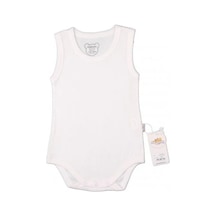 Mini Damla Body Askılı Penye Beyaz