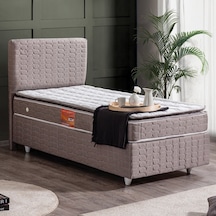 Setaymobilya Baza, Stella Tek Kişilik Baza + Başlık+Real Pedli Ortopedik Yatak