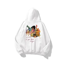 Tarzsokak Unisex Your Favorite Things Sweatshirt Beyaz