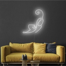Neon Led Aydınlatma Catart Gece Lambası Parti Süsü Işıklı Duvar Dekor Renkli