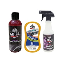 GD24 Lastik Parlatıcı Jel Demir Tozu Temizleyici Sünger