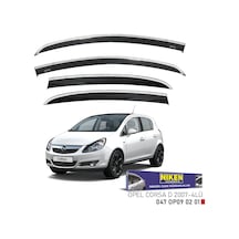 Opel Corsa D Cam Rüzgarlığı Kromlu 2007 / 2015 Niken