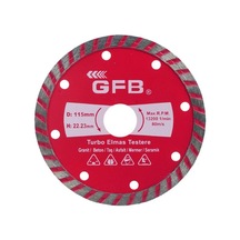 Turbo Elmas Betontestere 230x2.6 Mm Gfb2387